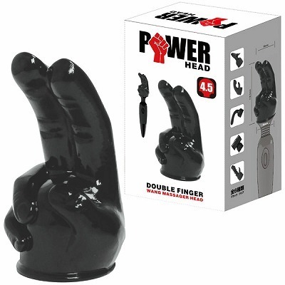 パワーヘッド ダブルフィンガー (ブラック)