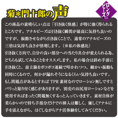 �A�i���X�e�B�b�N���[�^�[�@�i�����O�r�[�Y�^�C�v�j